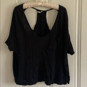 Free people cut out tee